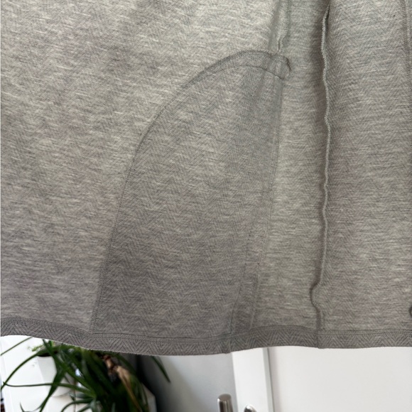 Banana Republic Light Gray Women's Open Front Cardigan with pockets, Small - Picture 6 of 9